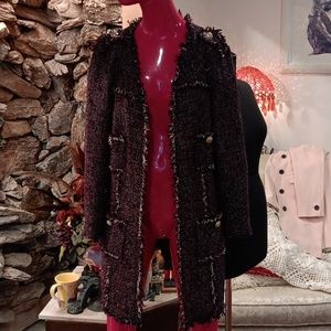 Frayed Chanel like Jacket
